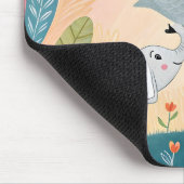 Elephant Mom and Baby Muismat (Hoek)