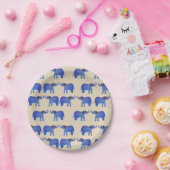 Elephant Mood Aangepaste Papier Borden Papieren Bordje (Feest)