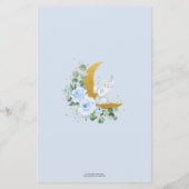 Elephant Moon Blue Floral Wat zit er in het spel? (Achterkant)