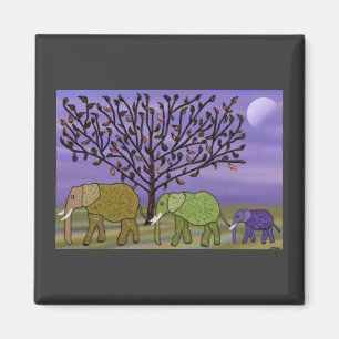 Elephant Moon Magneet