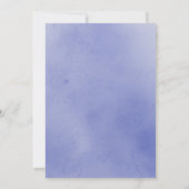 Elephant Moon Waterverf Whimsical Baby shower Kaart (Achterkant)