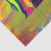 Elephant Mother Watercolor Tissuepapier (Detail)