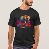 Elephant Mountain Art T-shirt (Voorkant)