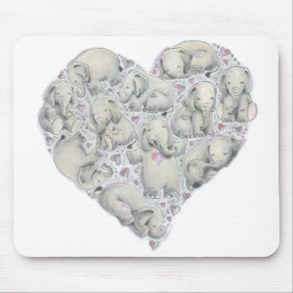 Elephant Mousepad door Cynthia Narcisi Muismat