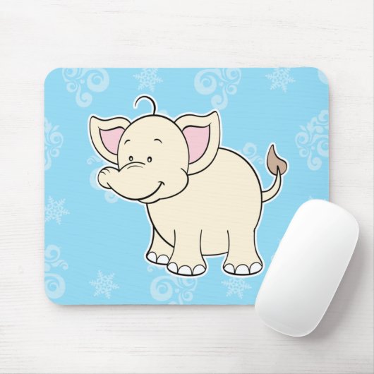Elephant mousepad muismat (Met muis)