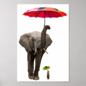 Elephant & muis poster (Voorkant)