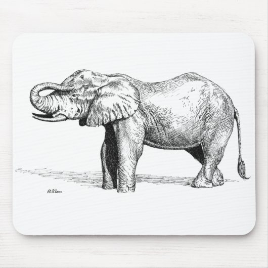 Elephant Muismat (Voorkant)