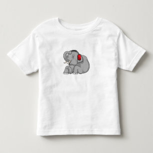 Elephant Music-hoofdtelefoon Kinder Shirts