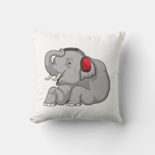 Elephant Music-hoofdtelefoon Kussen