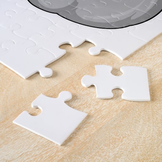 Elephant Music-hoofdtelefoon Legpuzzel (Zijkant)