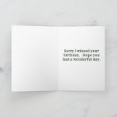 ELEPHANT/MY HET GEHEUGEN IS NIET WAT HET WAS KAART (Binnen)