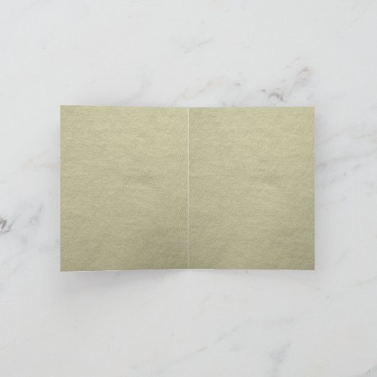 Elephant Note Card—Blank en  Kaart (Binnen)