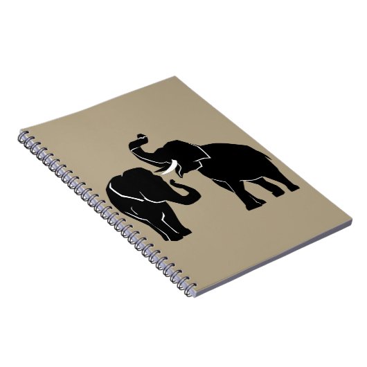 Elephant Notitieboek Custom Colors - Text (Rechterzijde)