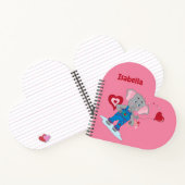 Elephant | Notitieboek van roze en rode Kind (Binnen)