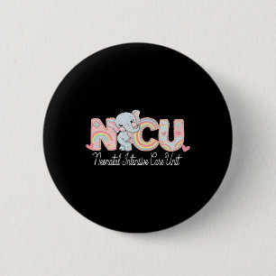 Elephant Nurse NICU Team Rn Neonatale Intensieve A Ronde Button 5,7 Cm
