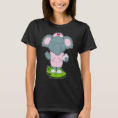 Elephant Nurse Note T-shirt (Voorkant)