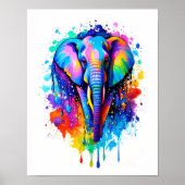 Elephant Nursery Poster (Voorkant)