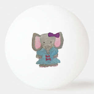 Elephant Oerwoud Friends Baby Animal Water Kleur Pingpongbal