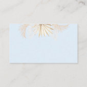 Elephant Oh Boy Safari Baby shower Boekaanvraag Informatiekaartje (Achterkant)