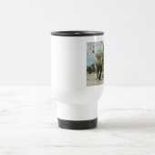 Elephant Oil Painting Travel Mug Reisbeker (Center)