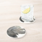 Elephant-Onderzetters Zandsteen Onderzetter (Zijkant)