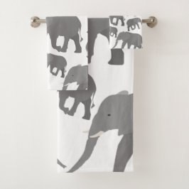 Elephant-ontwerp Bad Handdoek