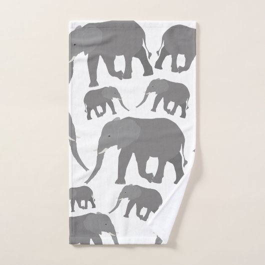 Elephant-ontwerp Bad Handdoek (Handdoek)