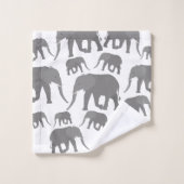 Elephant-ontwerp Bad Handdoek (Wasdoekje)