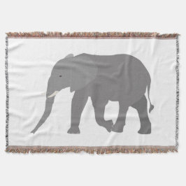 Elephant-ontwerp Deken