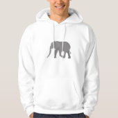 Elephant-ontwerp Hoodie (Voorkant)