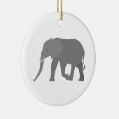 Elephant-ontwerp Keramisch Ornament (Rechts)