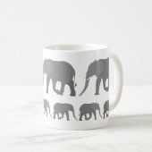 Elephant-ontwerp Koffiemok (Voorkant rechts)