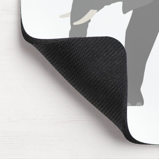 Elephant-ontwerp Muismat (Hoek)