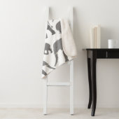 Elephant-ontwerp Sherpa Deken (In situ)