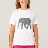 Elephant-ontwerp T-shirt (Voorkant)