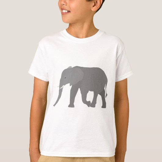 Elephant-ontwerp T-shirt (Voorkant)