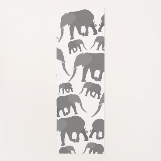 Elephant-ontwerp Yogamat (Voorkant)