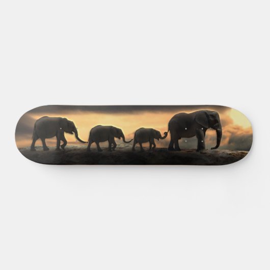 Elephant op Natural Land Bridge Persoonlijk Skateboard (Horizontaal)