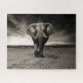 Elephant op Run Legpuzzel (Horizontaal)
