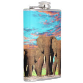Elephant Opal Sunrise, Hip Flask Heupfles (Rechts)