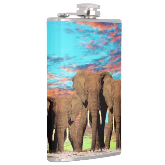 Elephant Opal Sunrise, Hip Flask Heupfles (Rechts)