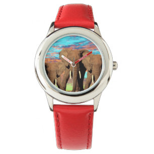 Elephant Opal Sunrise Horloge