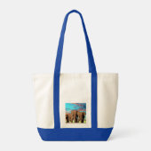 Elephant Opal Sunrise, Impulse Canvas tas (Achterkant)