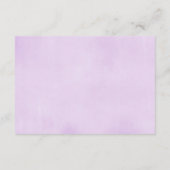 Elephant paars floral book in plaats van kaart (Achterkant)