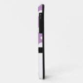Elephant Paars & White Polka Dot iPhone 5 Hoesje (Achterkant/links)