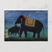 Elephant Painting Briefkaart (Voorkant)