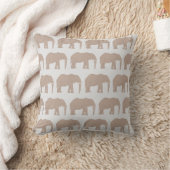 Elephant Painting Safari Pattern Sierkussen (Deken)