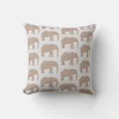 Elephant Painting Safari Pattern Sierkussen (Voorkant)
