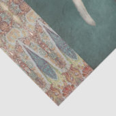 Elephant Paisley Pattern Blue  Decoupage Tissuepapier (Detail)