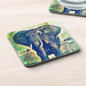 Elephant Palms Bier Onderzetter (Linkerzijde)